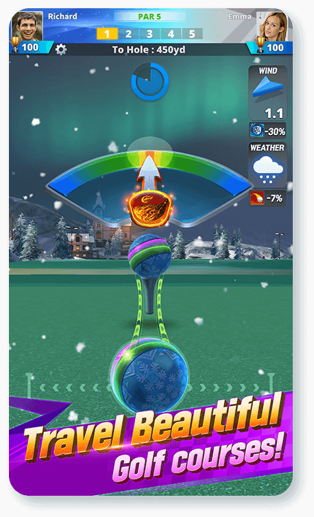game image from Crypto Golf Impact