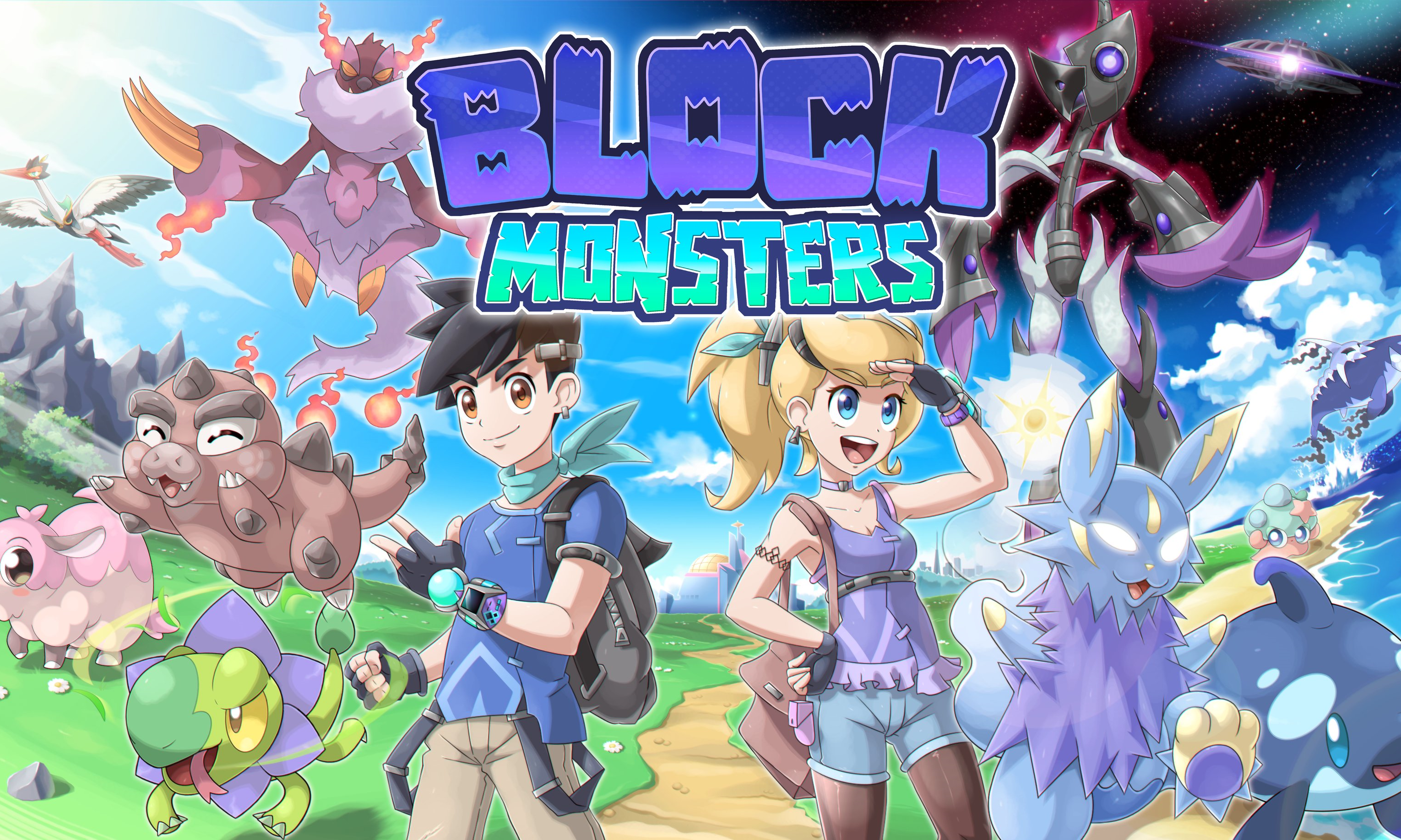 background image of Block Monsters