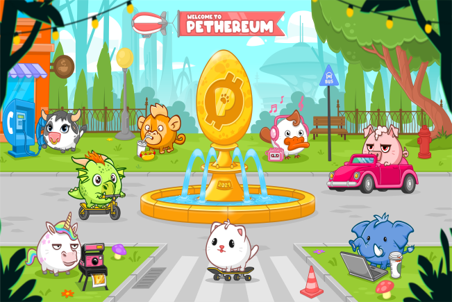 background image of Pethereum