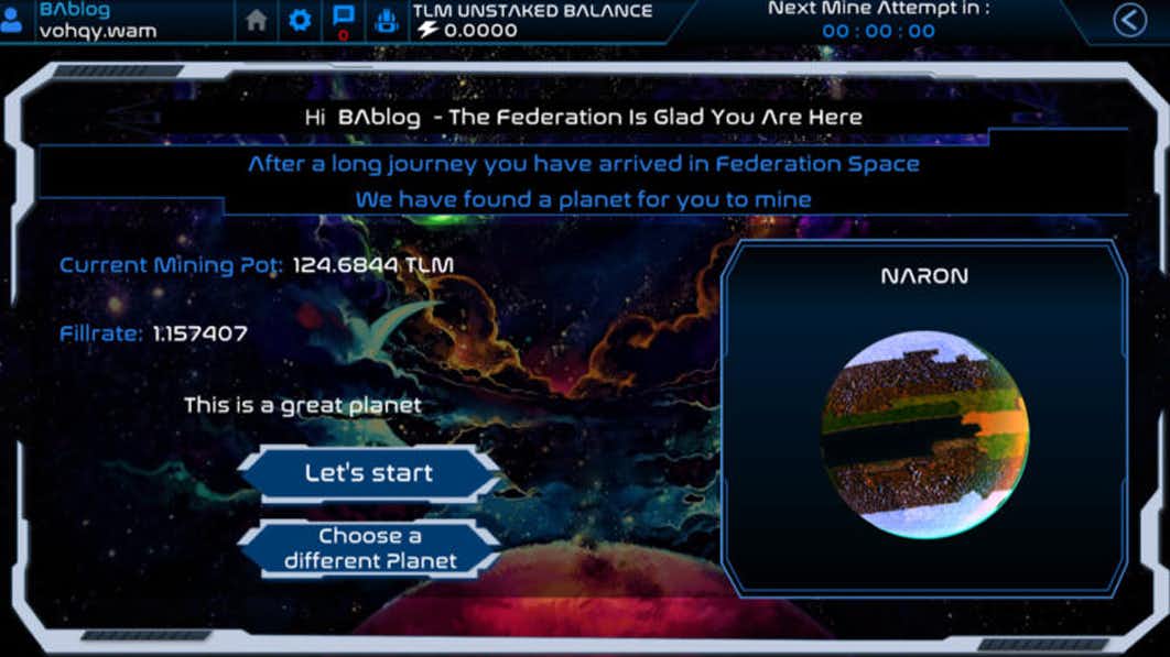 game image from Alien Worlds