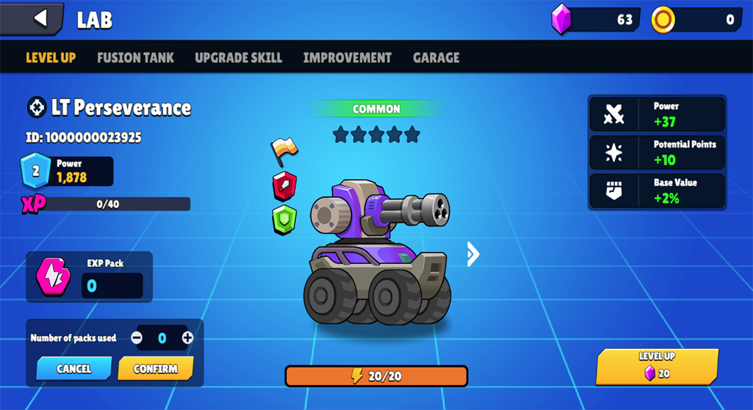 game image from Tank Battle