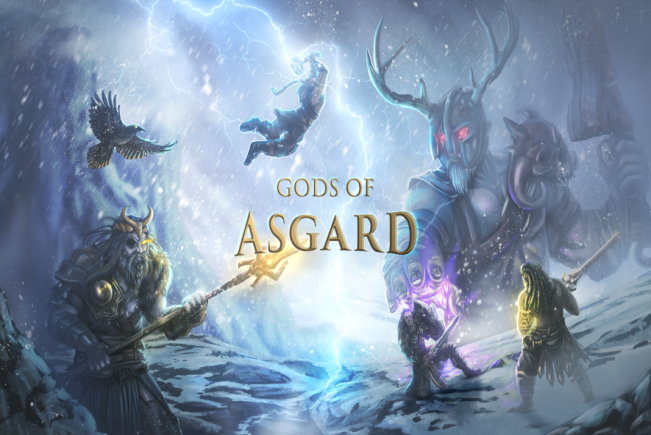 background image of Gods of Asgard