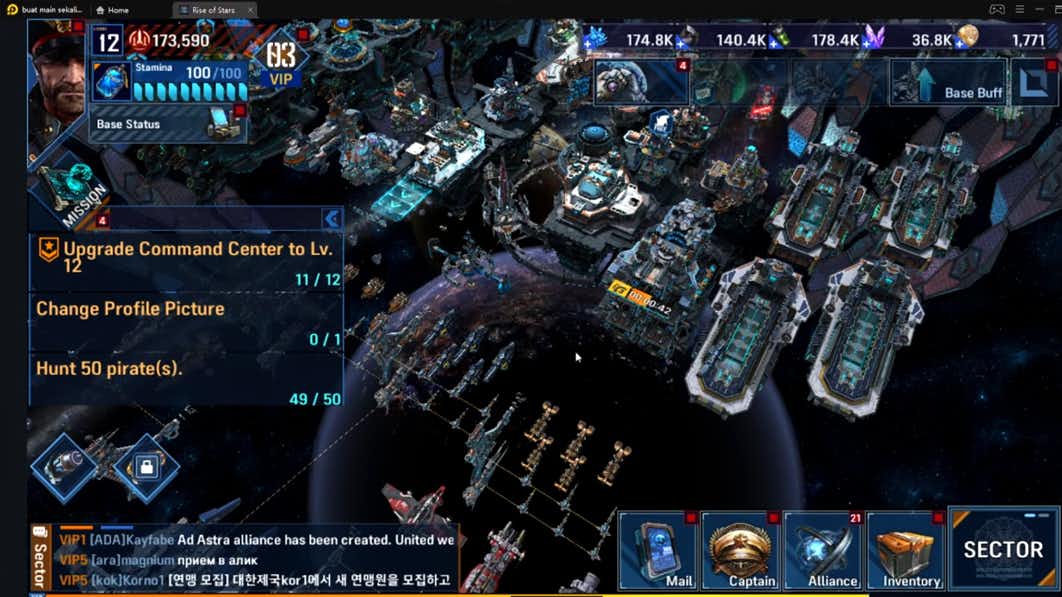 game image from Rise of Stars